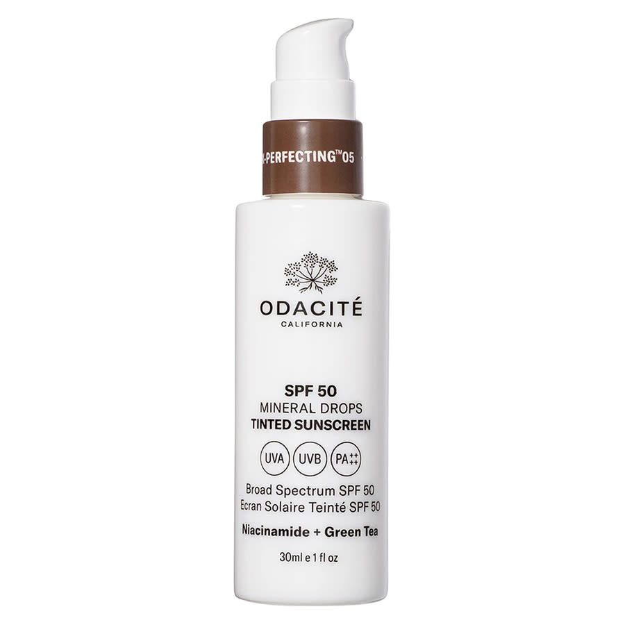 SPF 50 Tinted Mineral Drops Flex-Perfecting Sunscreen - 5 Deep with Neutral Undertones