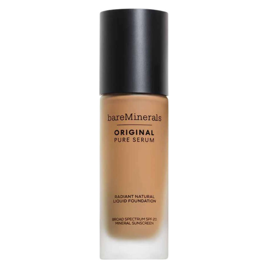 Bareminerals Ladies Original Pure Serum Radiant Natural Liquid Foundation Mineral SPF 20 1 oz Medium Warm 3 Makeup 194248097967