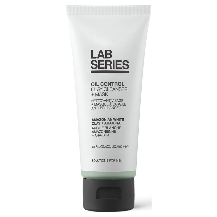 Lab Series Mens Oil Control Clay Cleanser & Mask 3.4 oz Skin Care 022548429198