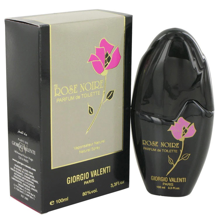 Giorgio Valenti Ladies Rose Noire EDP 3.4 oz Fragrances 037361006228