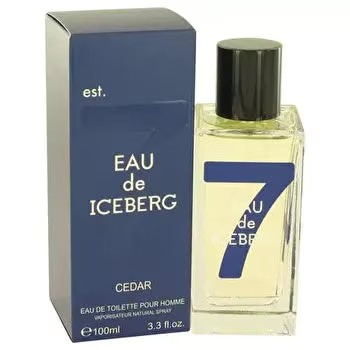 Iceberg Mens Eau De Iceberg Cedar EDT Spray 3.4 oz (Tester) Fragrances 8057714450142