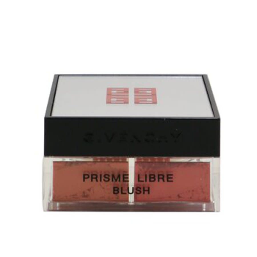 Givenchy Ladies Prisme Libre Blush 4 Color Loose Powder Blush # 3 Voile Corail Makeup 3274872417007