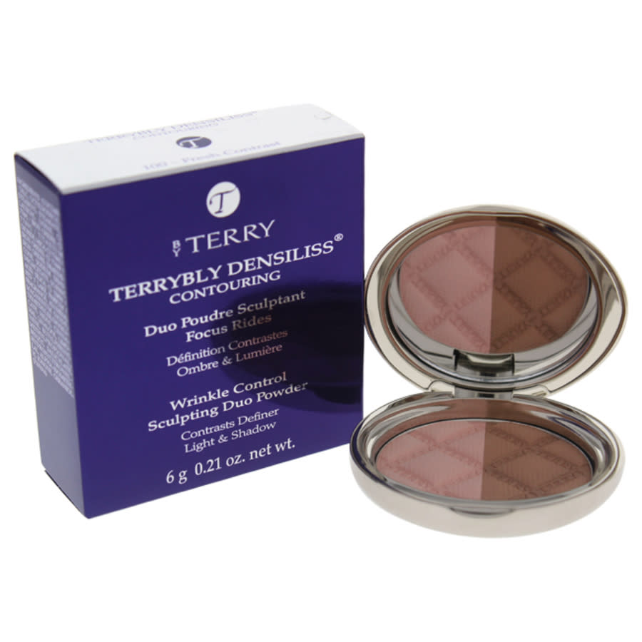 Terrybly Densiliss Contouring Duo Powder - # 100 Fresh Contrast by By Terry for Women - 0.21 oz Compact