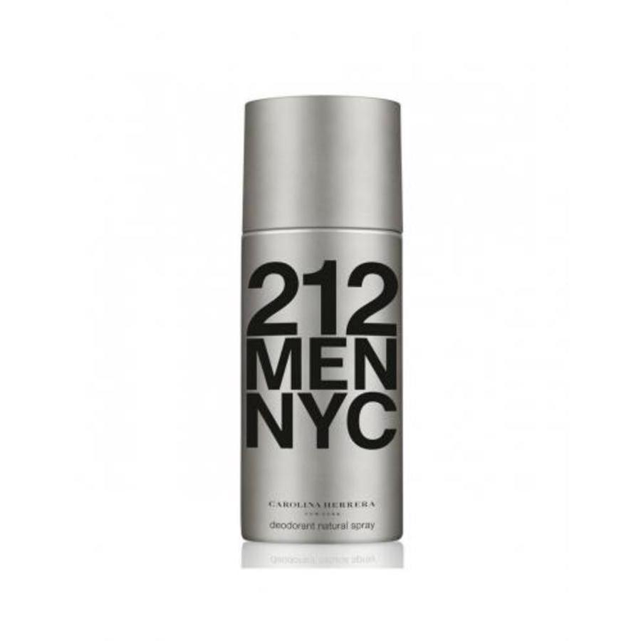 Carolina Herrera Mens 212 Men NYC Deodorant Spray 5.0 oz Fragrances 8411061906804