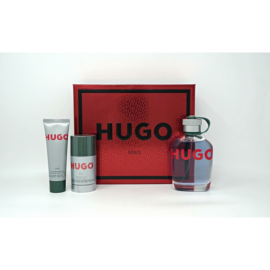 Hugo Boss Mens Hugo Green Gift Set Fragrances 8005610461557
