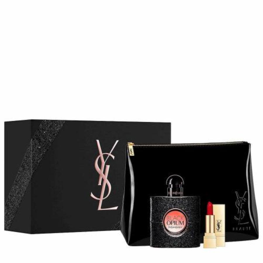 Yves Saint Laurent Ladies Black Opium Gift Set Fragrances 3614273733496