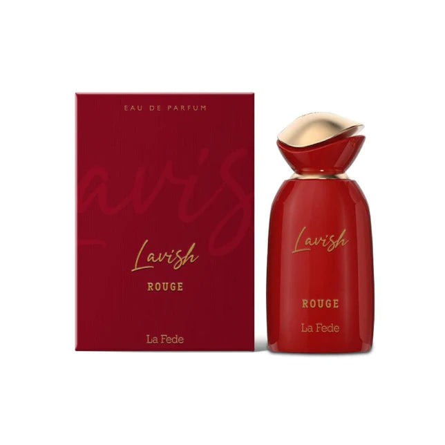 Khadlaj Ladies La Fede Lavish Rouge EDP Spray 3.4 oz Fragrances 6291107974071