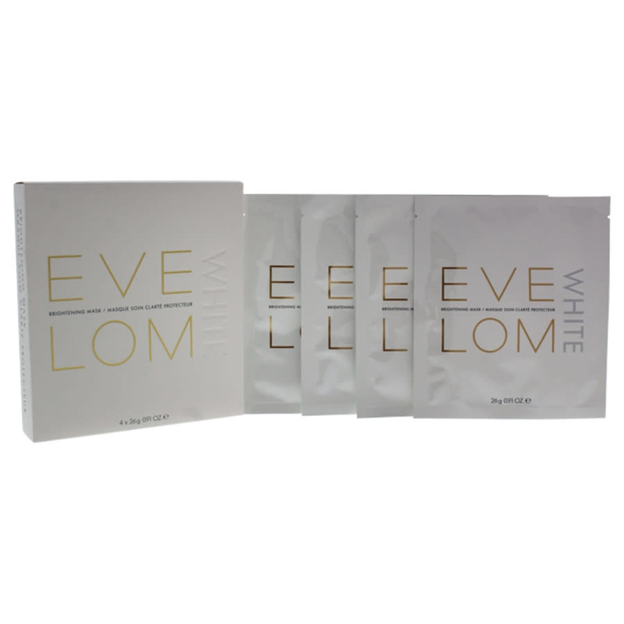 White Brightening Mask by Eve Lom for Unisex - 4 x 0.91 oz Mask