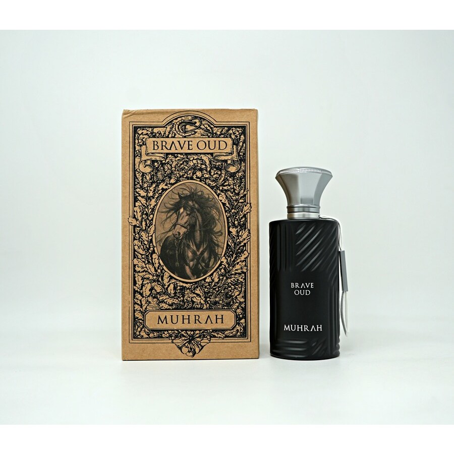Muhrah Mens Brave Oud EDP Spray 3.4 oz Fragrances 6947312104160