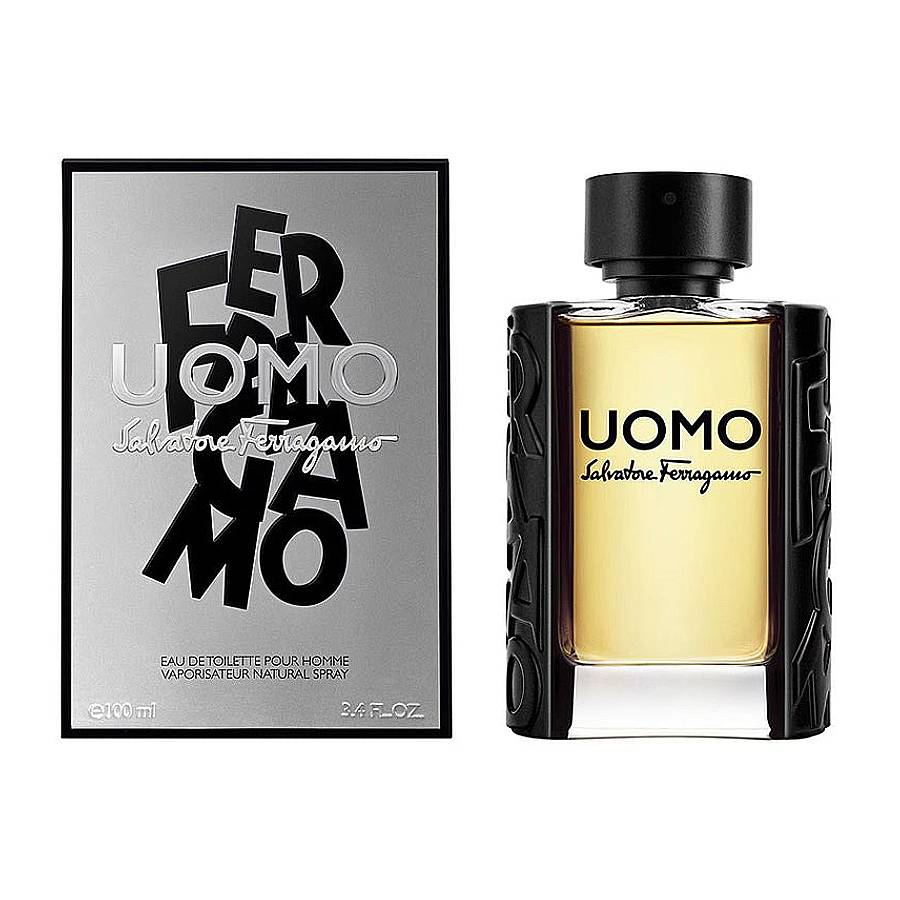 Salvatore Ferragamo Mens Uomo EDT Spray 3.4 oz Fragrances 8056860210730