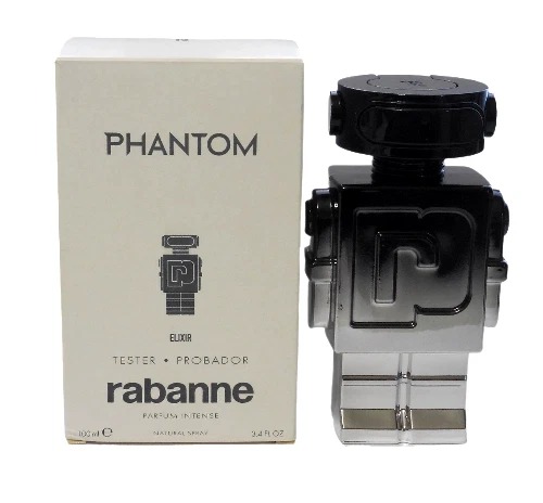 Paco Rabanne Mens Phantom Elixir Parfum 3.4 oz (Tester) Fragrances 3349668644117