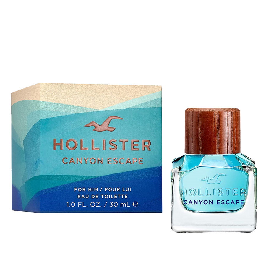Hollister Mens Canyon Escape EDT Spray 1 oz Fragrances 085715267054