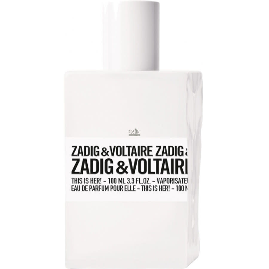 Zadig & Voltaire Ladies This Is Her! Pour Elle EDP 3.4 oz (Tester) Fragrances 3423474891863