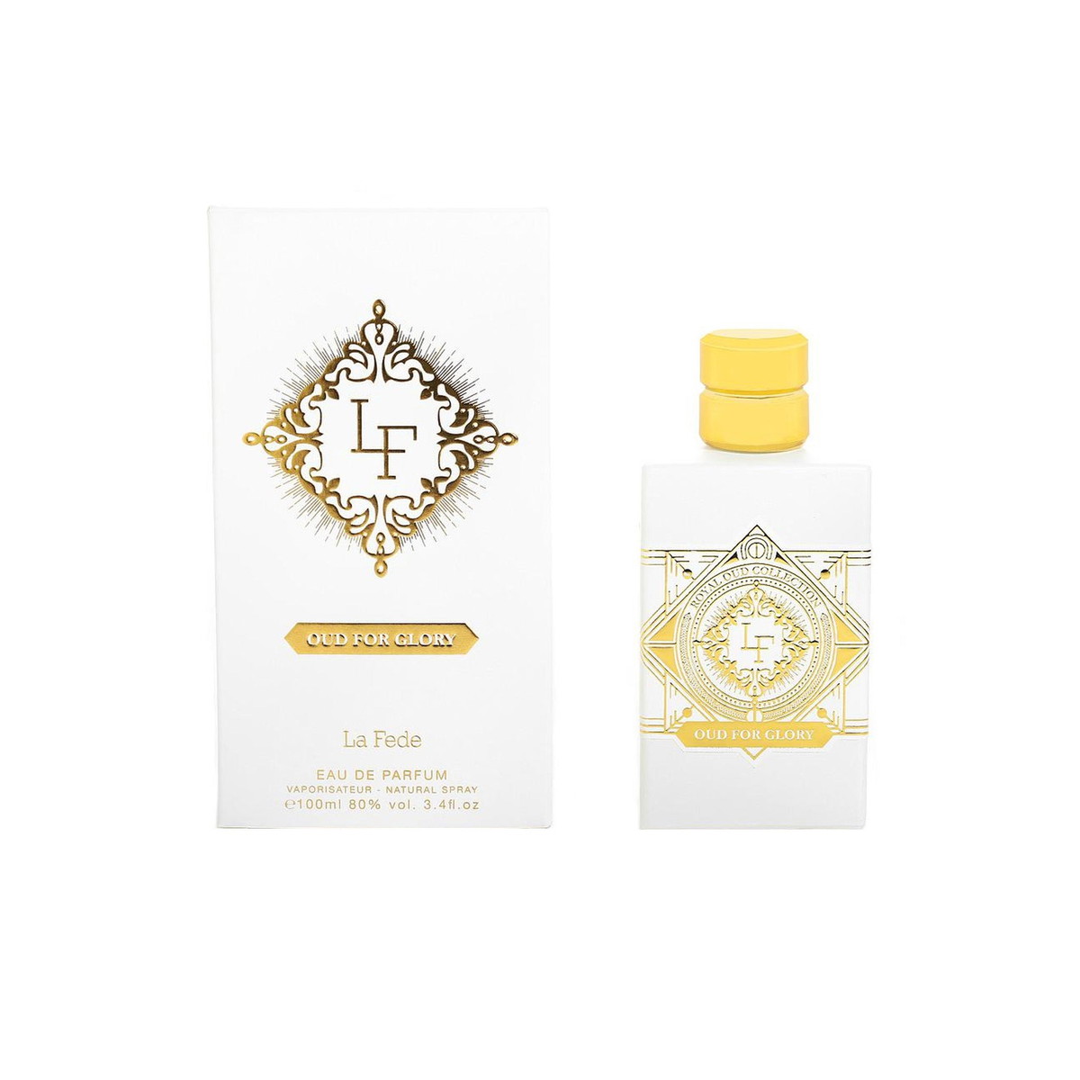 Khadlaj Unisex La Fede Oud For Glory EDP Spray 2.7 oz Fragrances 6291107974033