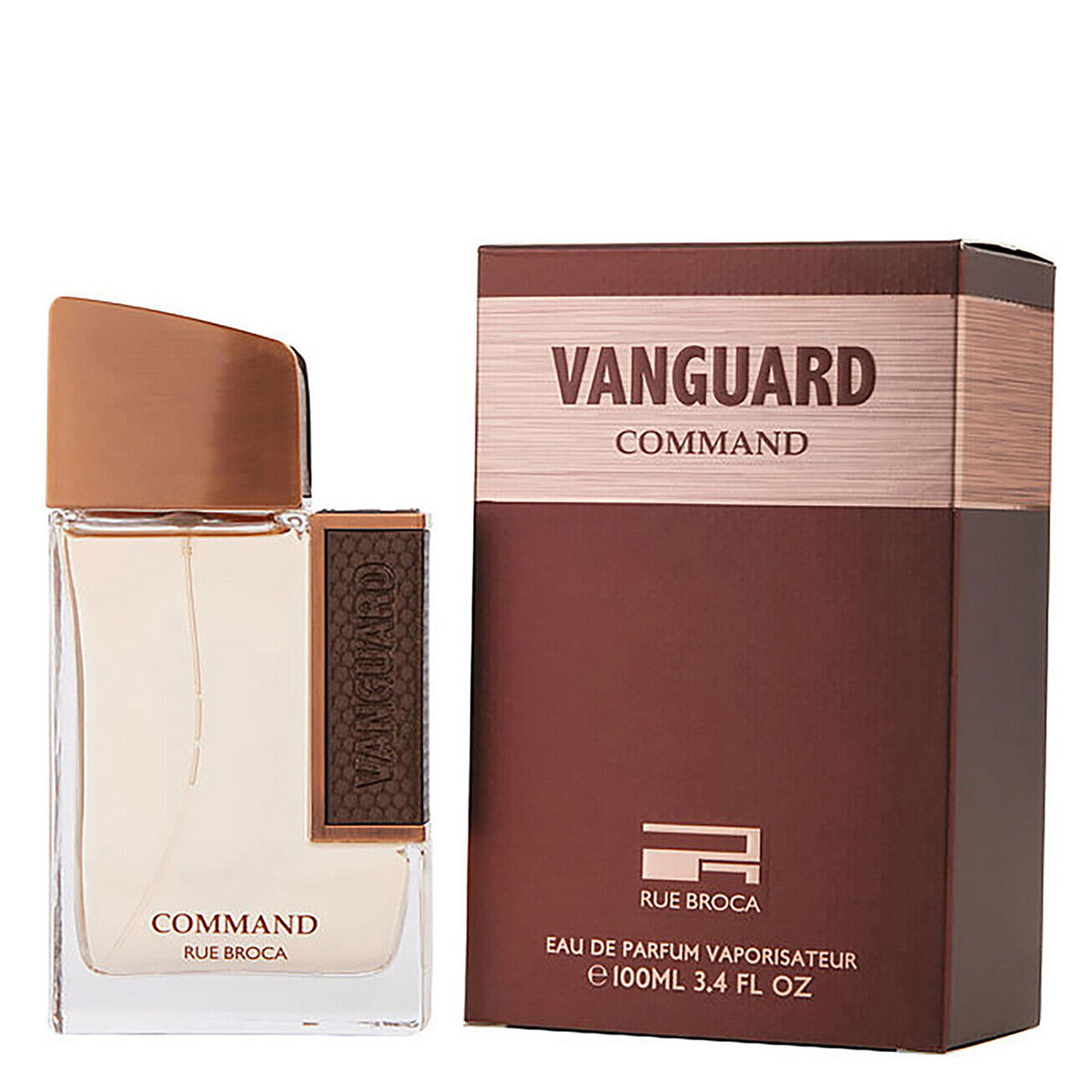 Afnan Mens Rue Broca Vanguard Command EDP Spray 3.4 oz Fragrances 6290171010135