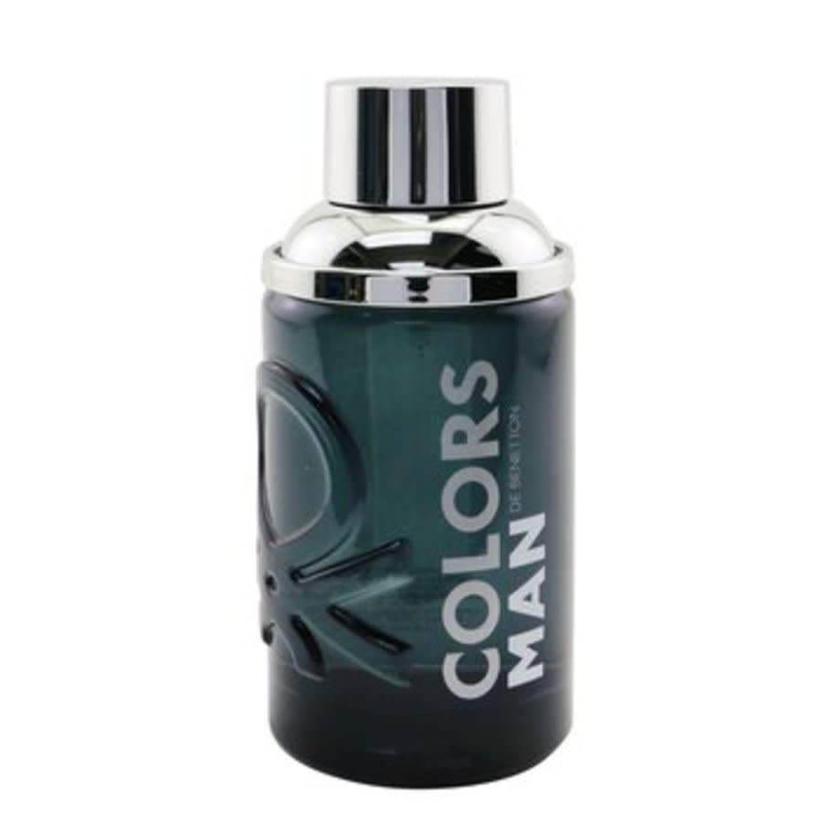Benetton Mens Colors Black EDT Spray 3.4 oz Fragrances 8433982013201