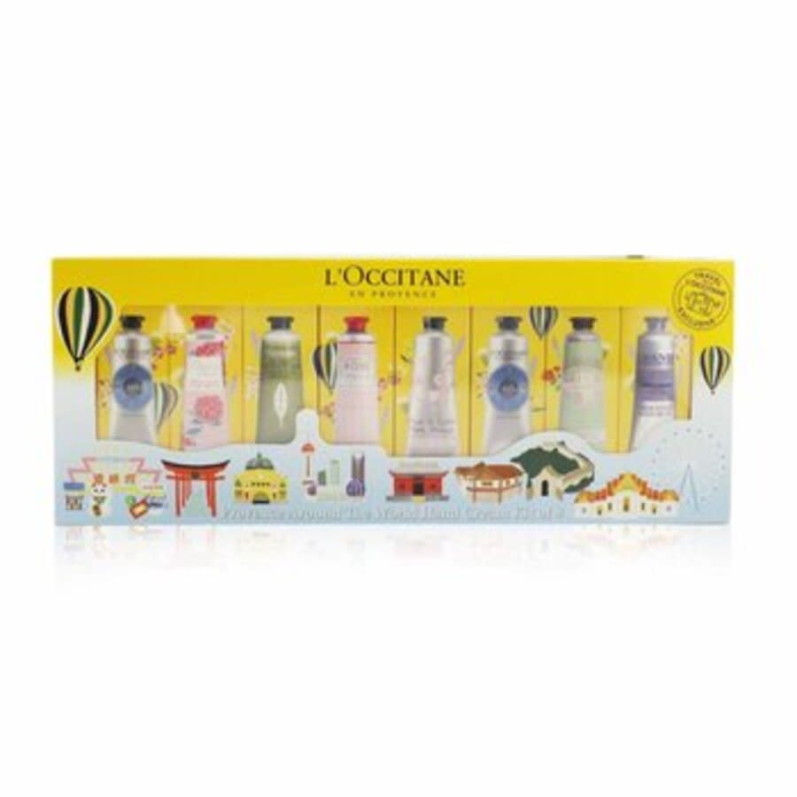 L'Occitane Ladies Provence Around The World Hand Cream Kit Of 8 Gift Set Skin Care 3253581546383