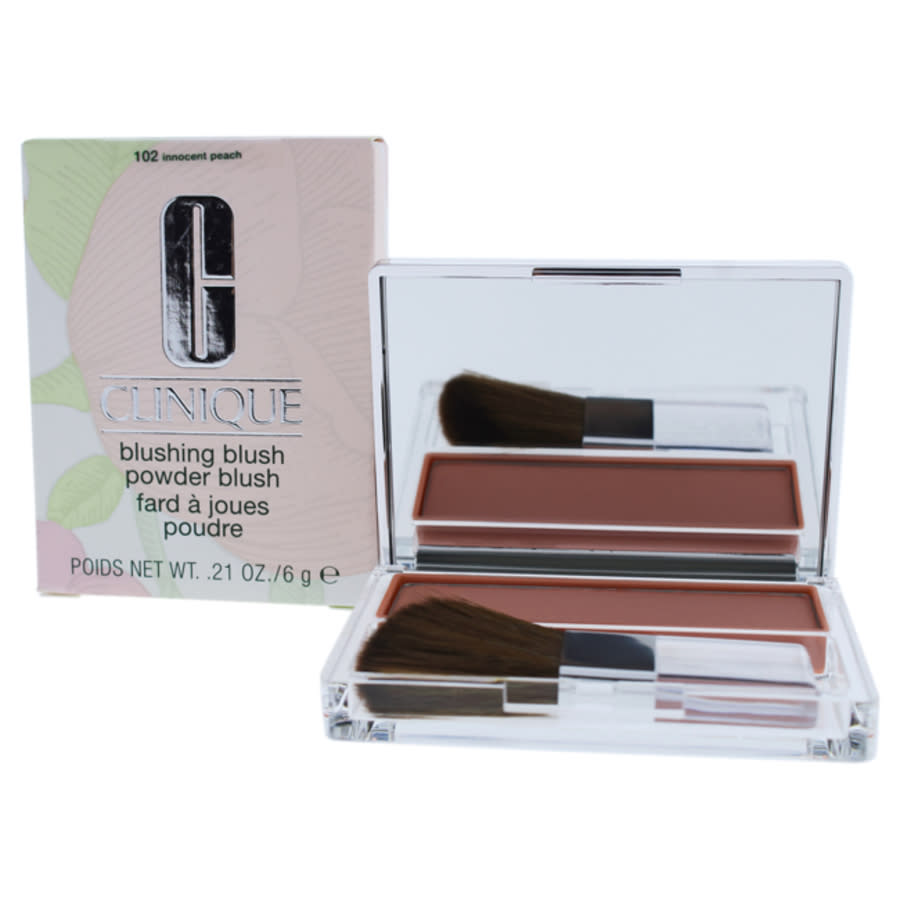 Clinique / Blushing Blush Powder Blush No.102 Innocent Peach .21 oz
