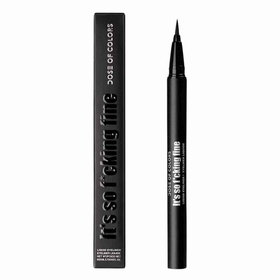 Dose of Colors Ladies It's So F*CKING Fine Liquid Eyeliner 0.019 oz Makeup 818729026382