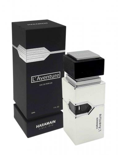 Al Haramain Mens L'aventure EDP Spray 1.0 oz Fragrances 6291100137930