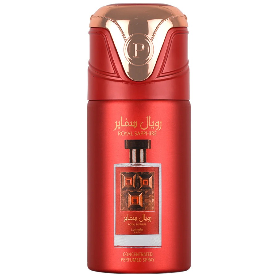 Lattafa Royal Sapphire Deodorant Spray 9 oz Bath & Body 6291108739754