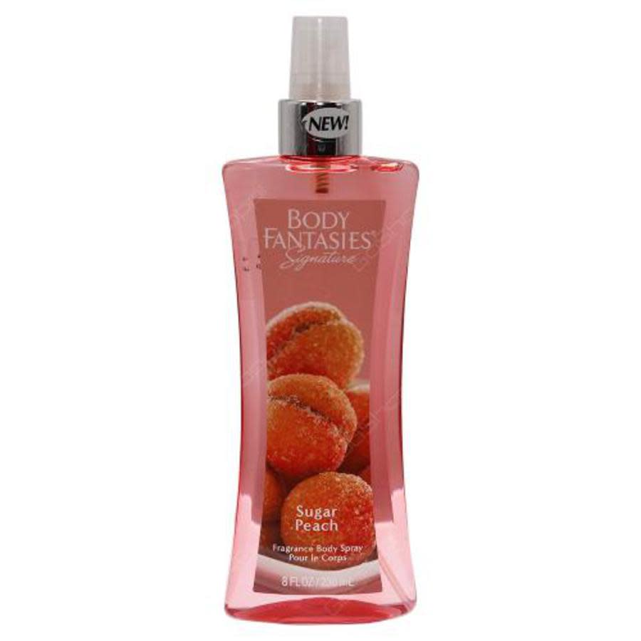 Body Fantasies Ladies Sugar Peach Body Spray 8.0 oz Fragrances 026169045669