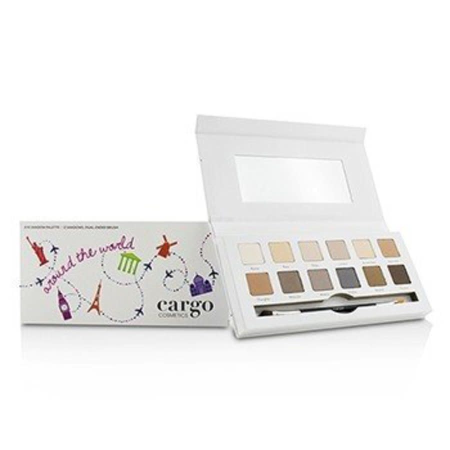 Cargo - Around the World Eye Shadow Palette (12x Eye Shadow, 1x Shadow Brush) 12x0.8g/0.03oz
