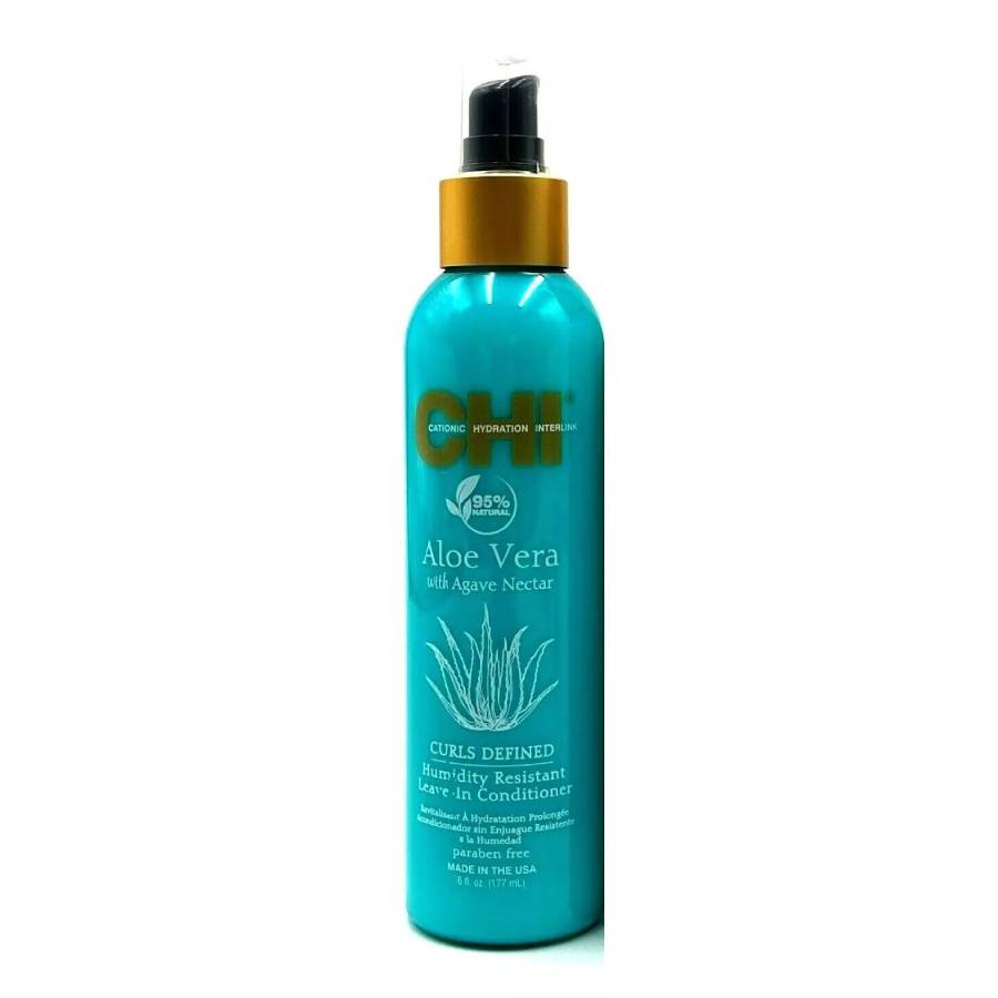 CHI - Aloe Vera with Agave Nectar Curls Defined Humidity Resistant Leave-In Conditioner 177ml/6oz