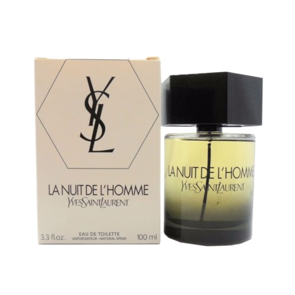 Yves Saint Laurent Mens Lanuit De LHomme EDT Spray 3.3 OZ Fragrances 3365440646933 (Tester)