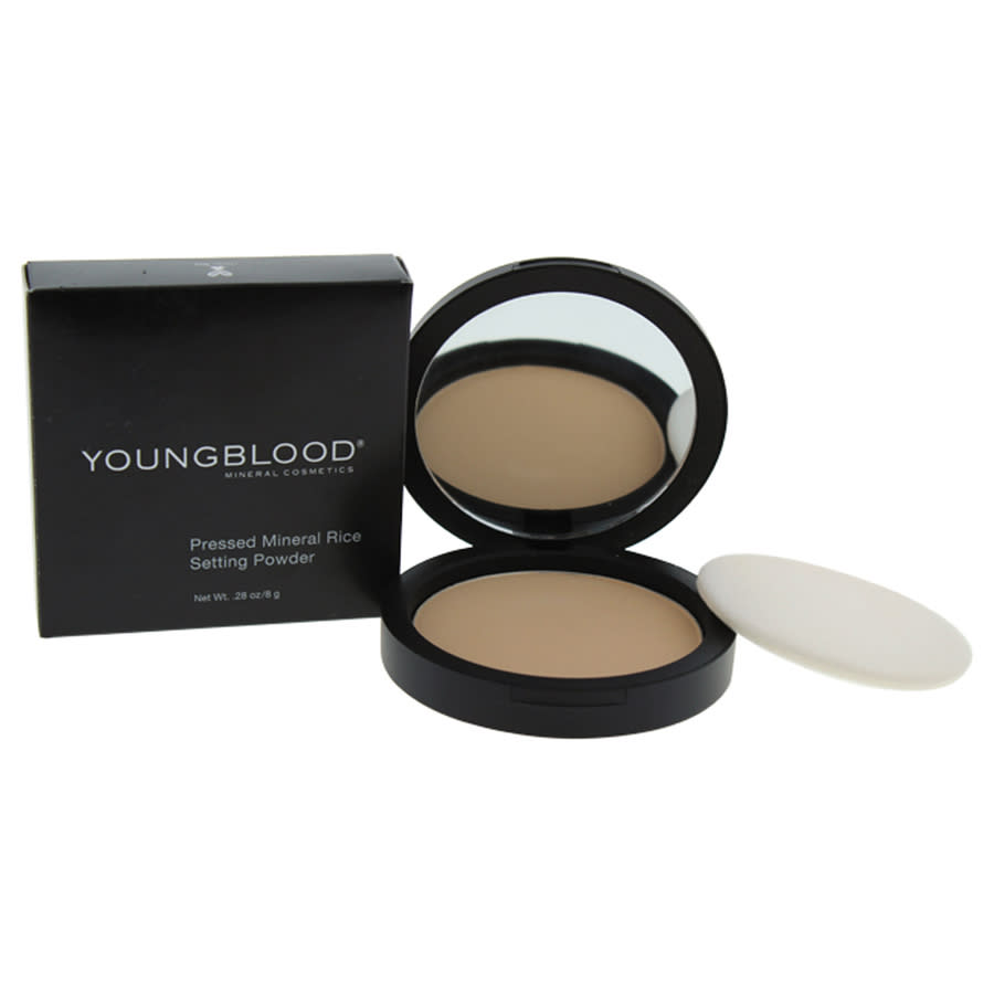 Pressed Mineral Rice Setting Powder - Medium by Youngblood for Women - 0.28 oz Powder