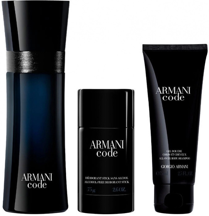 Giorgio Armani Mens Armani Code Gift Set Fragrances 3614273877497