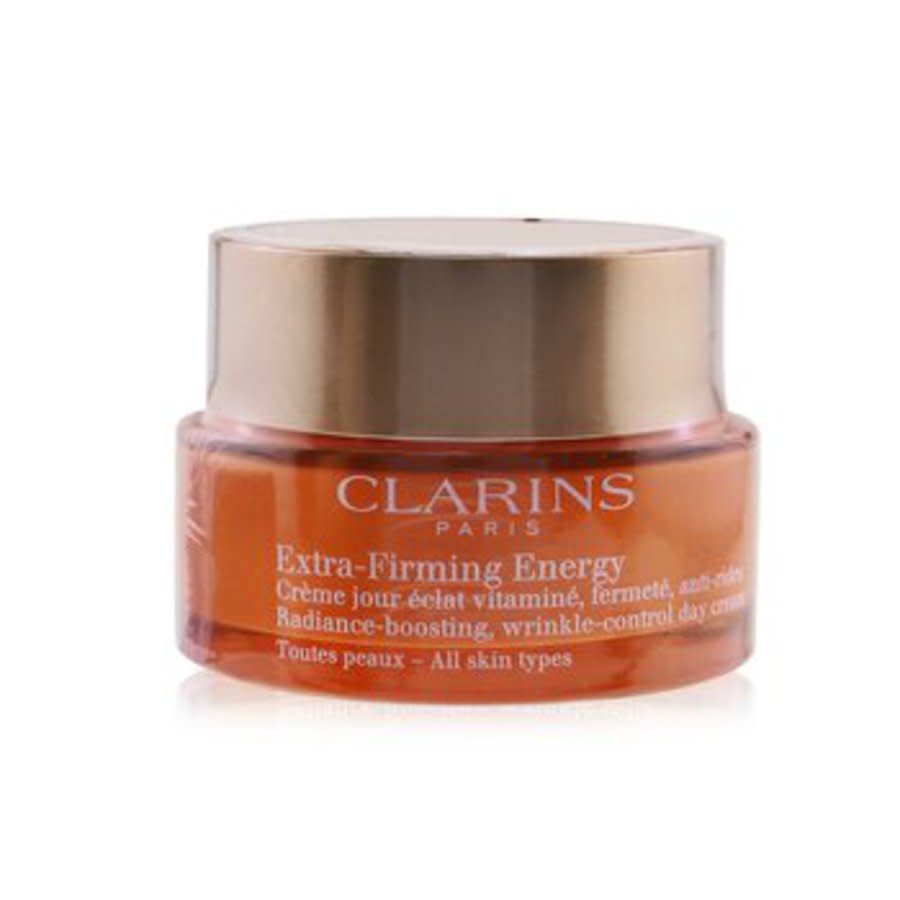 Clarins Extra-Firming Energy Radiance-Boosting, Wrinkle-Control Day Cream 1.7 oz Skin Care 3380810421590