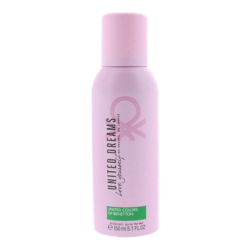 Benetton Ladies United Dreams Love Yourself For Her Deodorant Spray 5.1 oz Fragrances 8433982000683