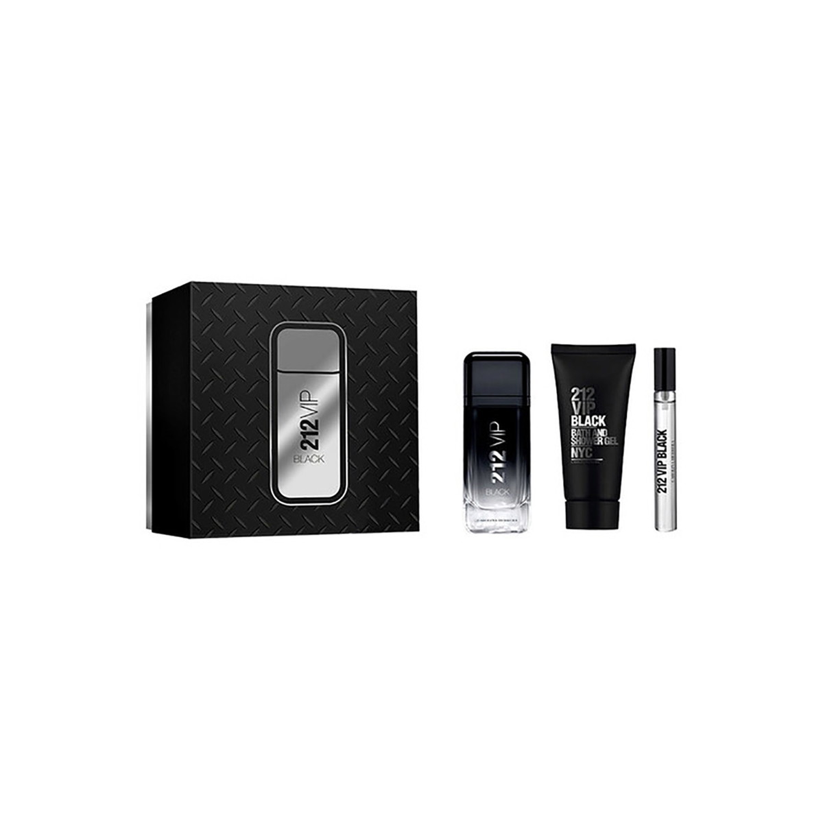 Carolina Herrera Mens 212 Vip Black For Men Gift Set Fragrances 8411061109991
