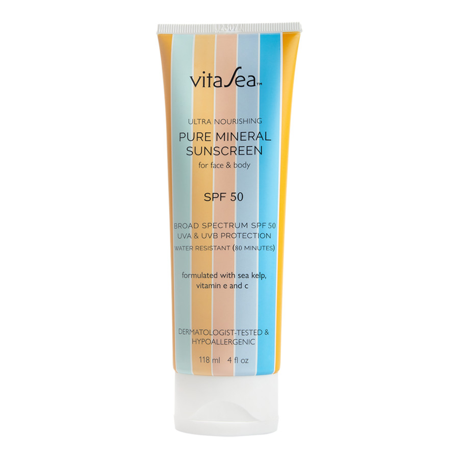 VitaSea Ultra Nourishing Pure Mineral Sunscreen SPF 50 4 oz Skin Care 850014078829