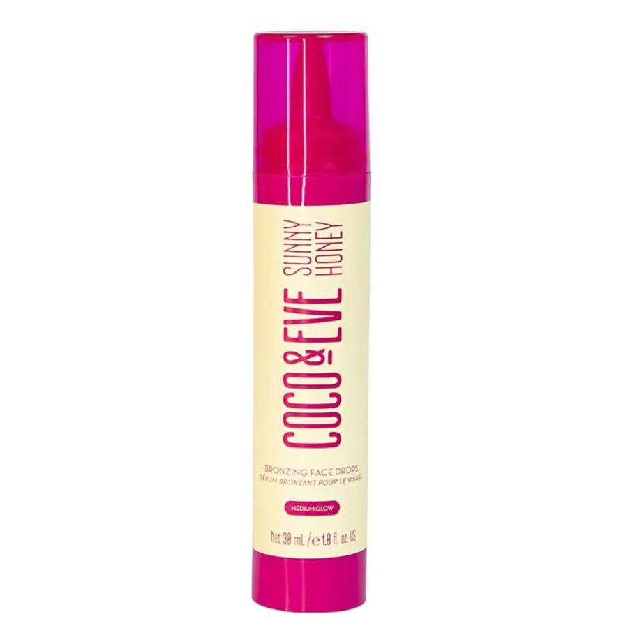 Coco and Eve Sunny Honey Bronzing Face Drops - Dark 1 oz Skin Care 8886482910936