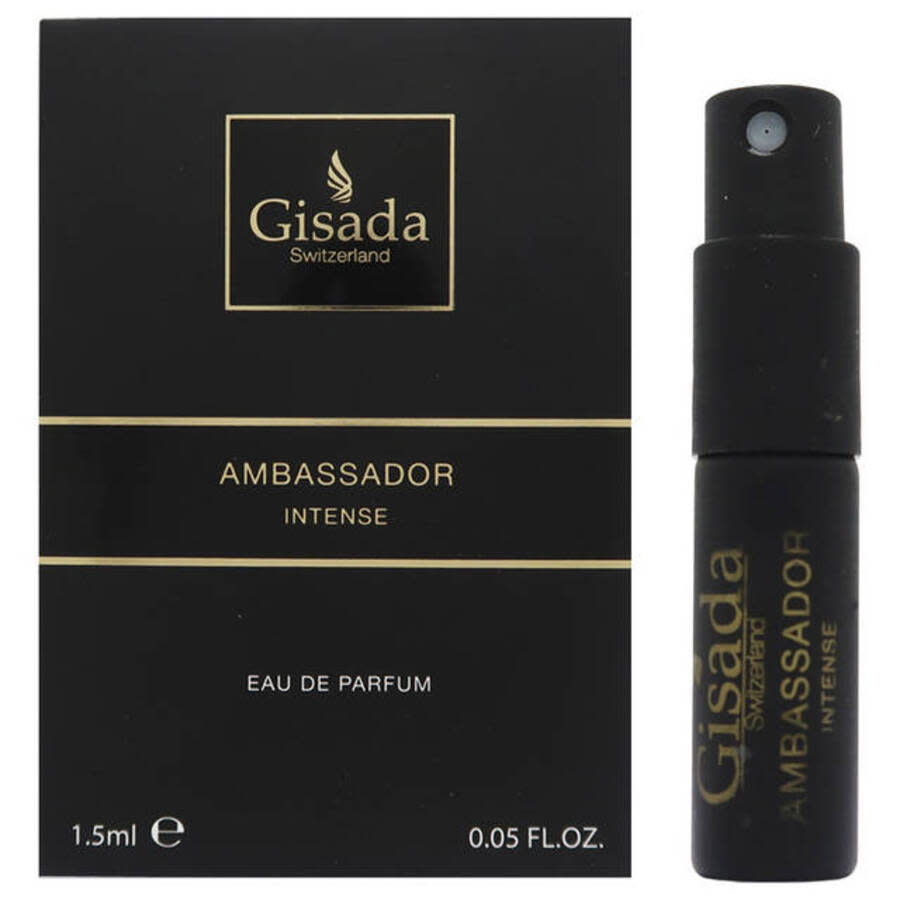 Gisada Mens Ambassador Intense EDP Spray 0.05 oz Fragrances 7640164030876