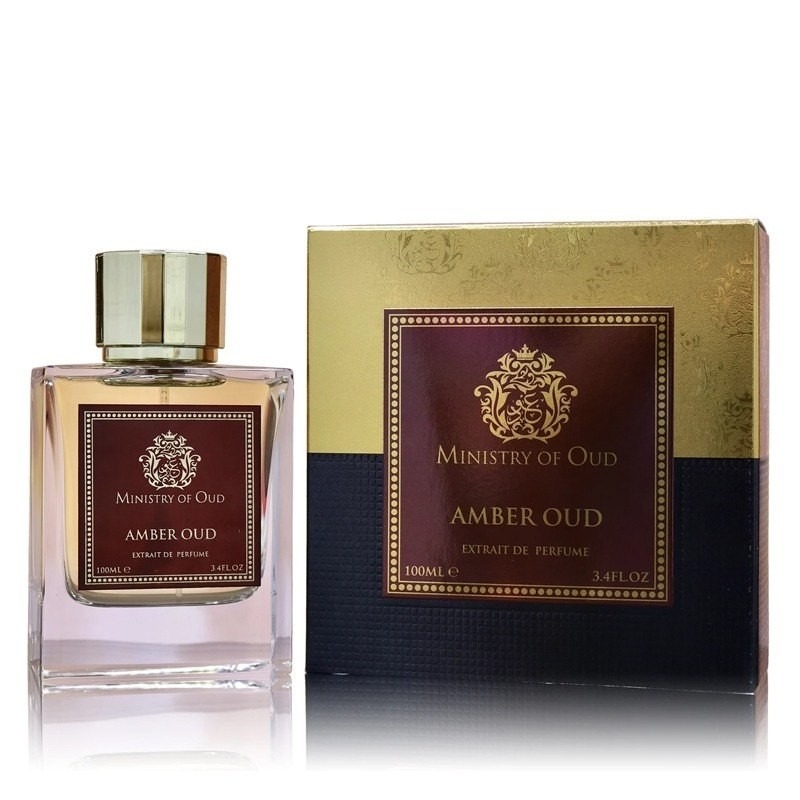 Ministry Of Oud Unisex Amber Oud Extrait de Parfum Spray 3.4 oz Fragrances 6294653987250