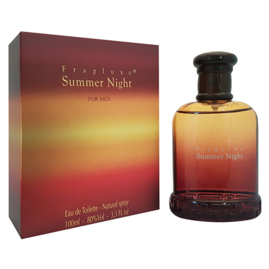 Fragluxe Mens Summer Night EDT Spray 3.4 oz Fragrances 5425017731733