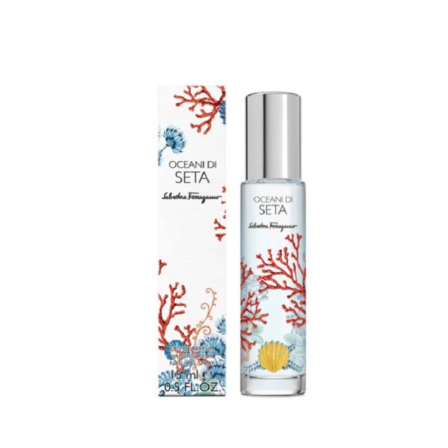 Salvatore Ferragamo Unisex Oceani Di Seta EDP Spray 0.5 oz Fragrances 8052464892839