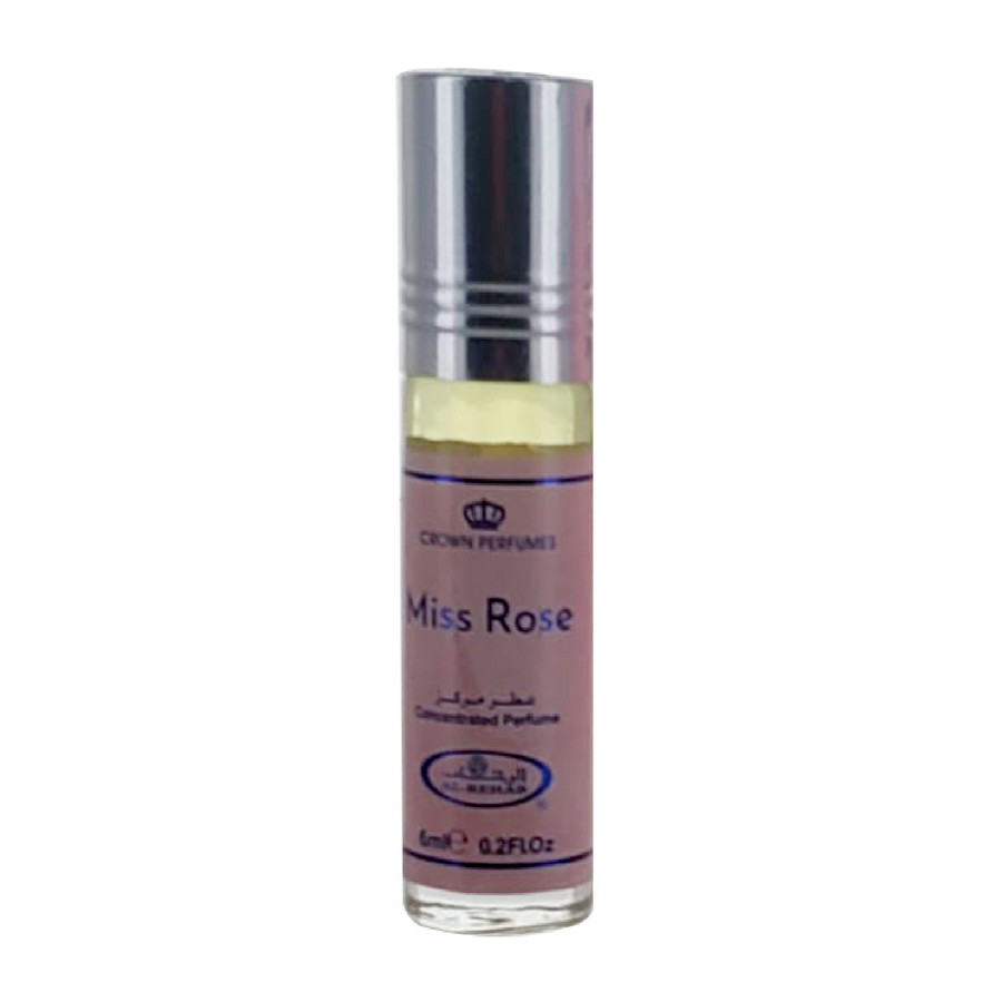 Al Rehab Unisex Miss Rose Rollerball Perfume Oil 0.2 oz Fragrances 6281110003486