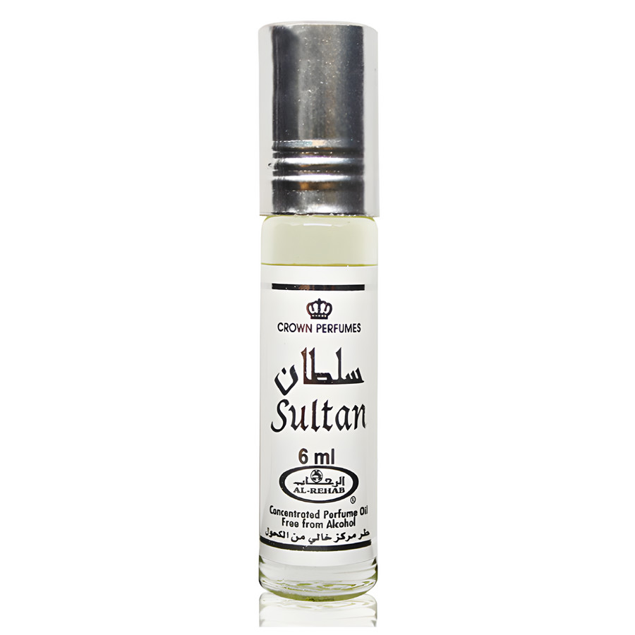 Al Rehab Mens Sultan Rollerball Perfume Oil 0.2 oz Fragrances 6281110012143