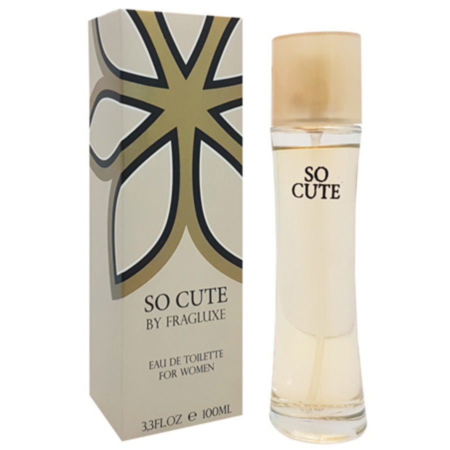 Fragluxe Ladies So Cute EDT Spray 3.4 oz Fragrances 5425017734512
