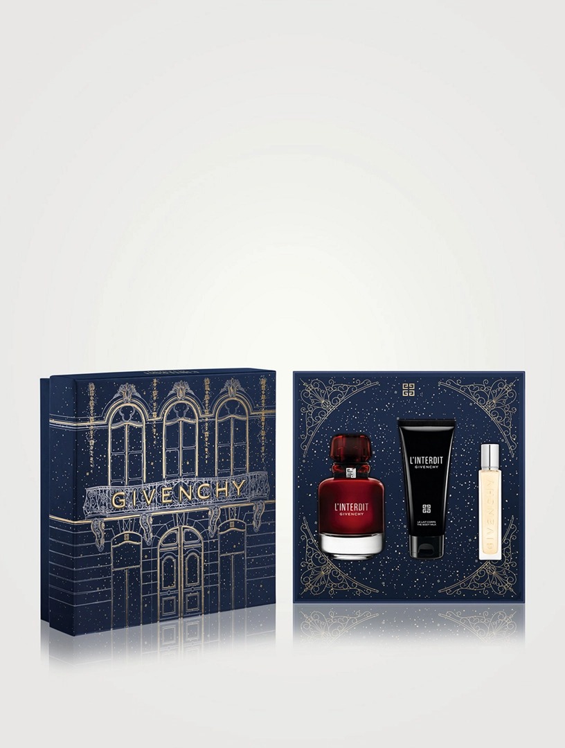 Givenchy Ladies L'Interdit Rouge Gift Set Fragrances 3274872473409