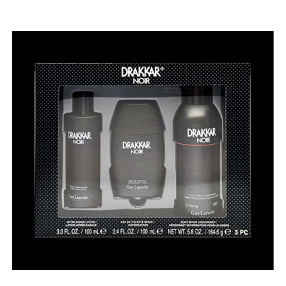 Guy Laroche Mens Drakkar Noir Gift Set Fragrances 608940587775