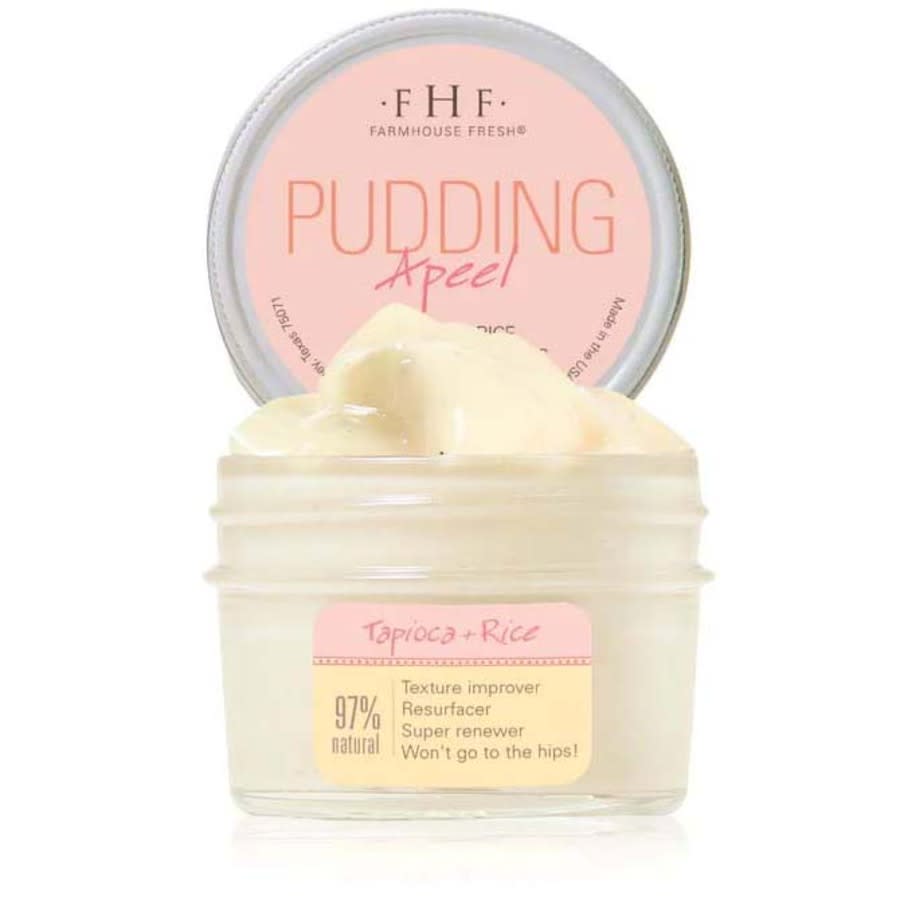 Farmhouse Fresh Pudding Apeel Tapioca + Rice Active Fruit Glycolic 3.2 oz Skin Care 813439011192