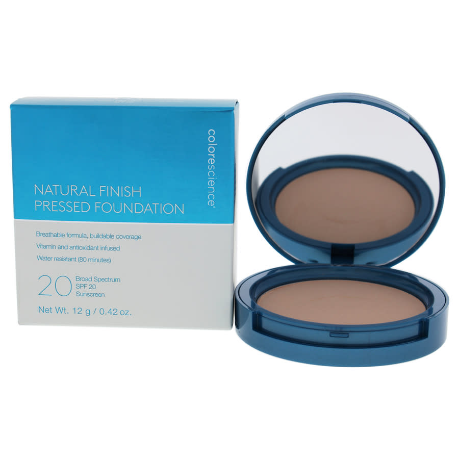 Natural Finish Pressed Foundation SPF 20 - Light Beige by Colorescience for Women - 0.42 oz Foundation