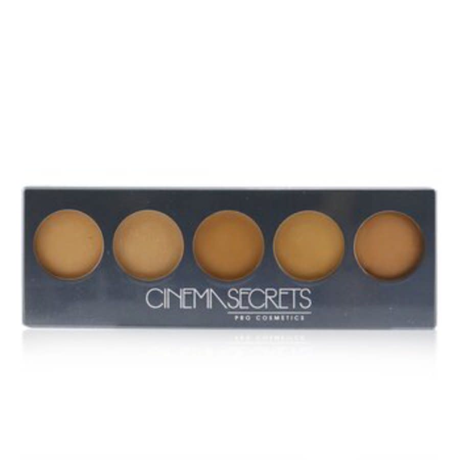 Cinema Secrets - Ultimate Foundation 5 In 1 Pro Palette - # 500B Series (Medium To Deep Pink Beige Undertones) 14.7g/0.44oz