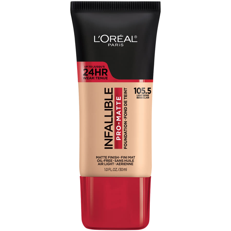 L'Oreal Ladies Infallible Pro - matte Blendable Foundation 1 oz Light Beige Makeup 071249412145