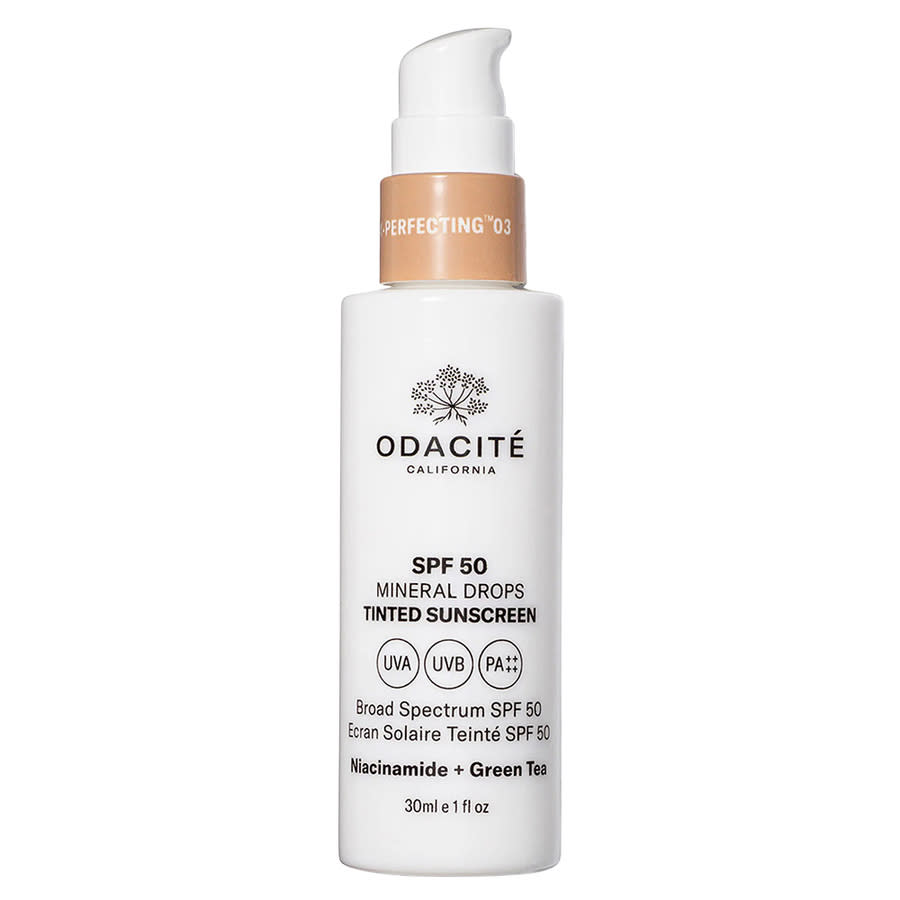 Odacite SPF 50 Tinted Mineral Drops Flex-Perfecting 1 oz 3 Medium with Warm Undertones Skin Care 850008143656